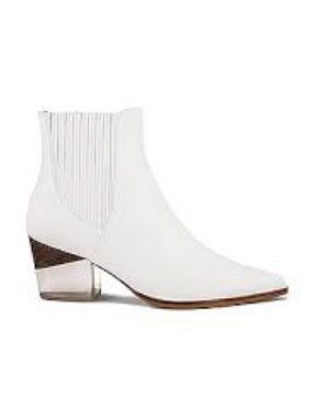 Alexandre Birman Ankle Boot with Clear Block Heel